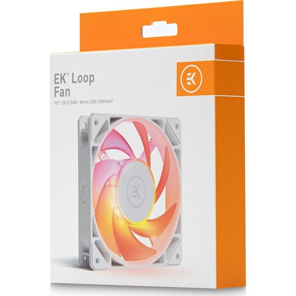 Wentylator EKWB EK-Loop FPT 120 D-RGB Biały