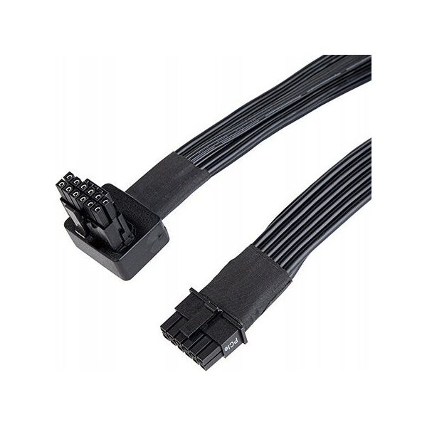 SilverStone Kabel Silverstone SST-PP14-90 kątowy adapter do zasilania kart graficznych 12VHPWR