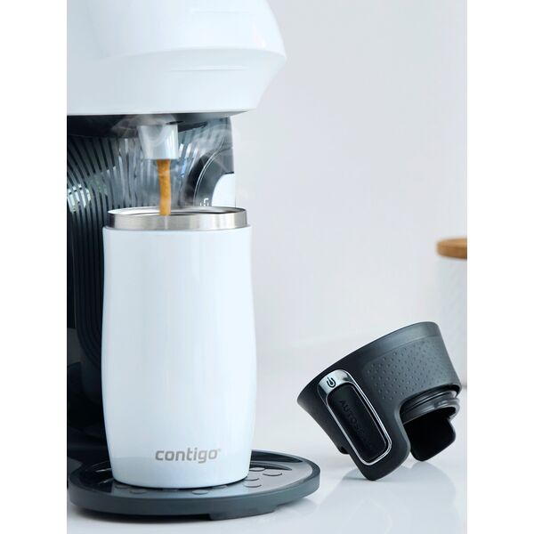 Contigo Kubek termiczny Contigo West Loop Mini 300ml - biały metalik