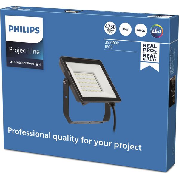 Naświetlacz Philips FLOODLIHGT 50W 4000K 4750LM IP65