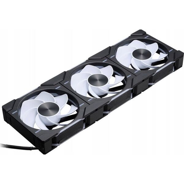 Phanteks PHANTEKS D30 PWM Reverse Airflow D-RGB fan, triple pack - 120mm, black