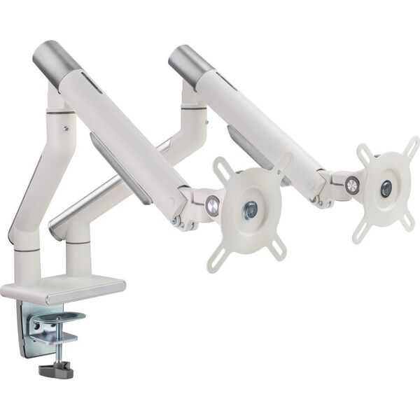 Alterzone Uchwyt biurkowy na 2 monitory 17" - 32" (ALZDARM17-32-W)
