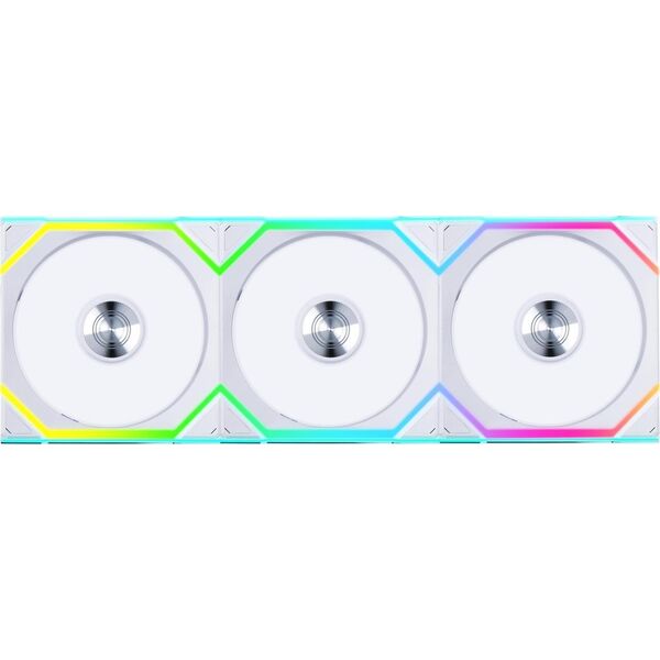 Wentylator Lian Li UNI FAN SL Wireless 120 Reverse Blade 3-pack biały (12RSL1W3W)