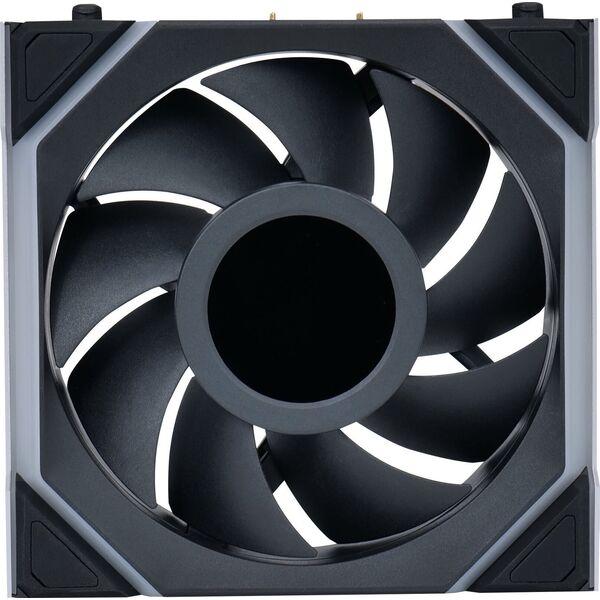 Wentylator Lian Li UNI FAN SL Wireless LCD 120 3-pack czarny (12SLLCD1W3B)