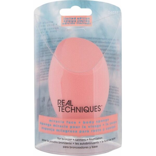 Real Techniques Real Techniques, Miracle Face + Body, Sponge Makeup For Women 14220504 79625040371