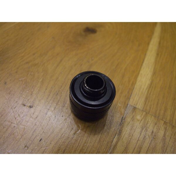 Alphacool Alphacool Eiszapfen Pro Anschluss 16mm Hardtube Fitting G1/4 - schwarz