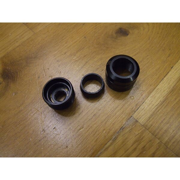 Alphacool Alphacool Eiszapfen Pro Anschluss 16mm Hardtube Fitting G1/4 - schwarz