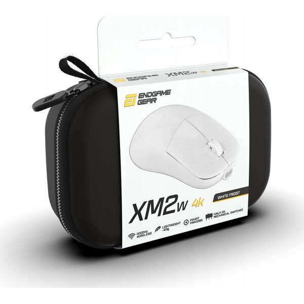 Mysz Endgame Gear Endgame Gear XM2w 4k Wireless Gaming Maus, kabellos - White Frost