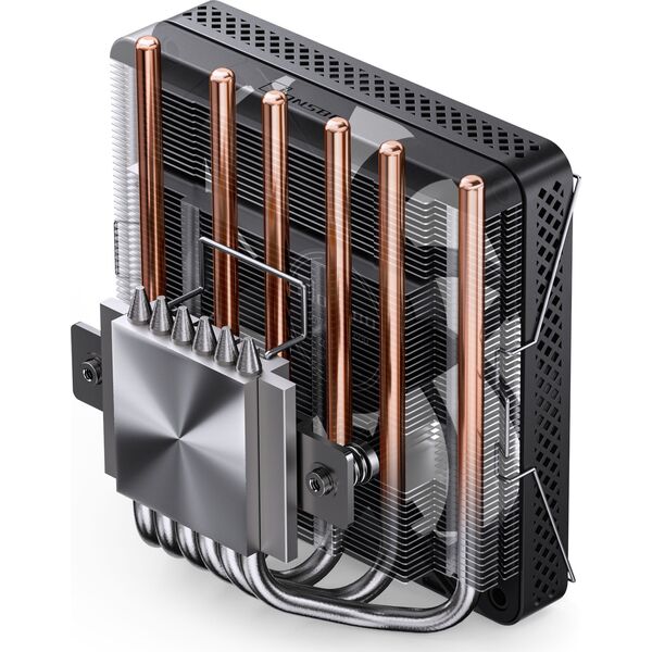 Chłodzenie CPU Jonsbo Jonsbo HP600 CPU-Kühler, 120 mm - schwarz