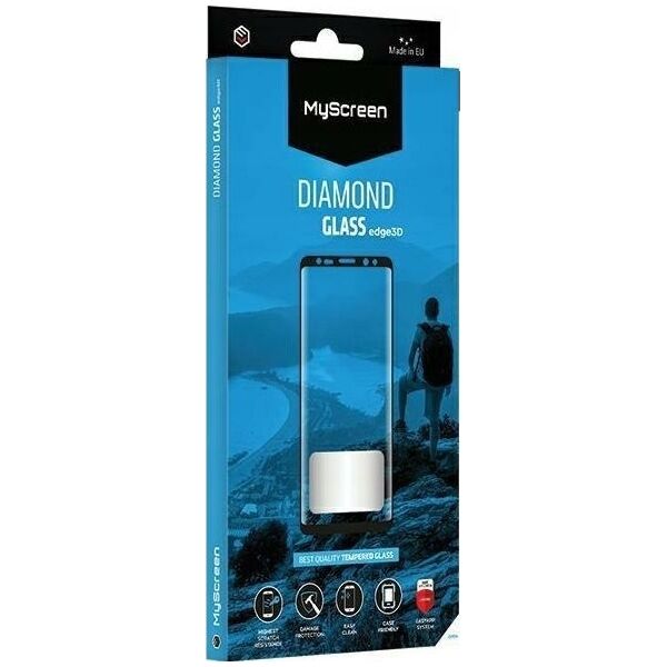 MS Diamond Glass Edge 3D Vivo V40 5G black tempered glass
