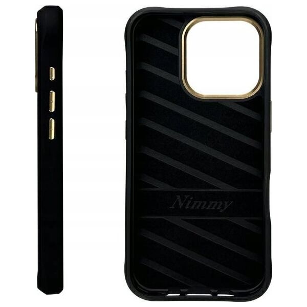 Nimmy iPhone 16 Pro 6.3" Case Black Glasses Cool Dog