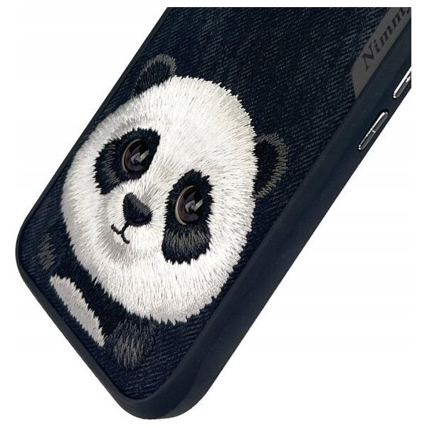 Nimmy case iPhone 16 6.1" black/black Big Eyed Pet 2.0 Panda