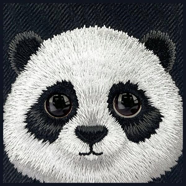 Nimmy case iPhone 16 6.1" black/black Big Eyed Pet 2.0 Panda