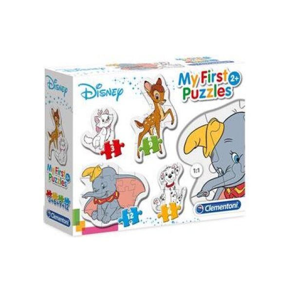 Clementoni Puzzle 3-6-9-12 Moje Pierwsze Puzzle Disney (20806)