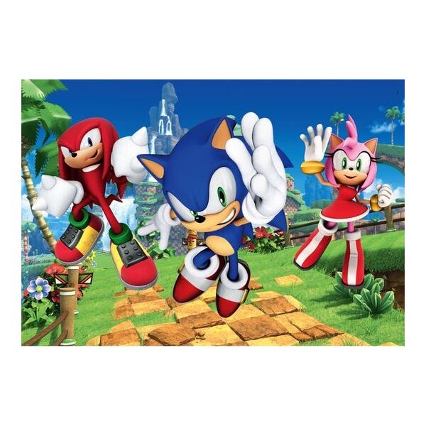 Clementoni CLE puzzle 104 SuperKolor Sonic 27256