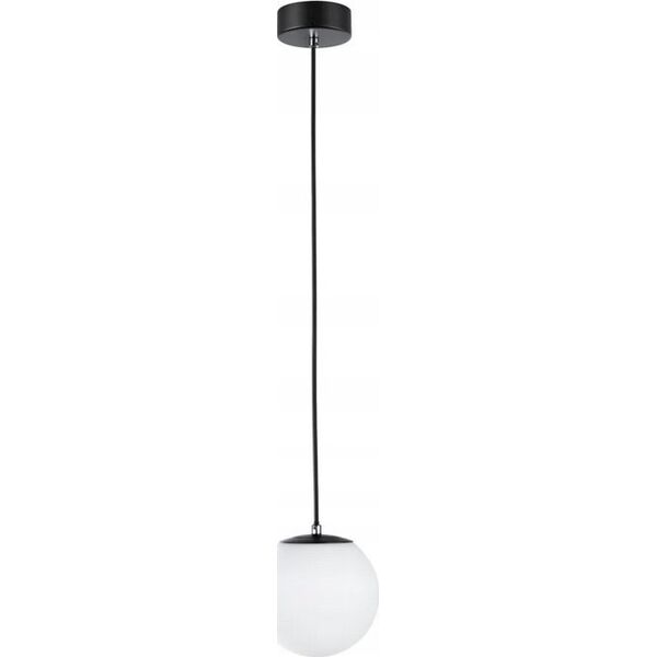 Lampa wisząca Paulmann Lampa wisząca łazienkowa GOVE LED 9W 900lm 3000K IP44 230V czarny matowy / metal /  szkło
