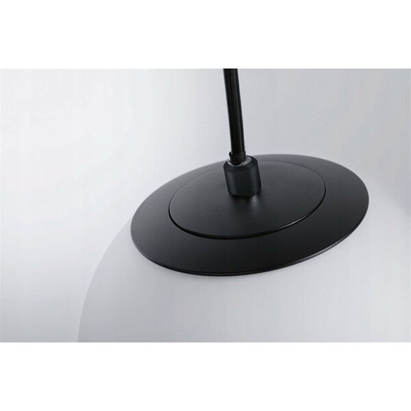 Lampa wisząca Paulmann Lampa wisząca łazienkowa GOVE LED 9W 900lm 3000K IP44 230V czarny matowy / metal /  szkło