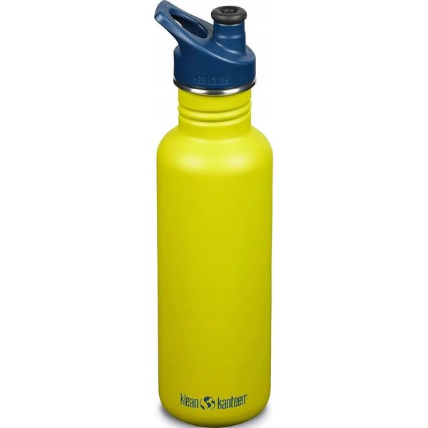 Klean Kanteen Kanteen Classic (Sport Cap), 800ml/27oz, Green Apple