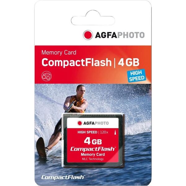 Karta AgfaPhoto Compact Flash 4 GB  (10432)