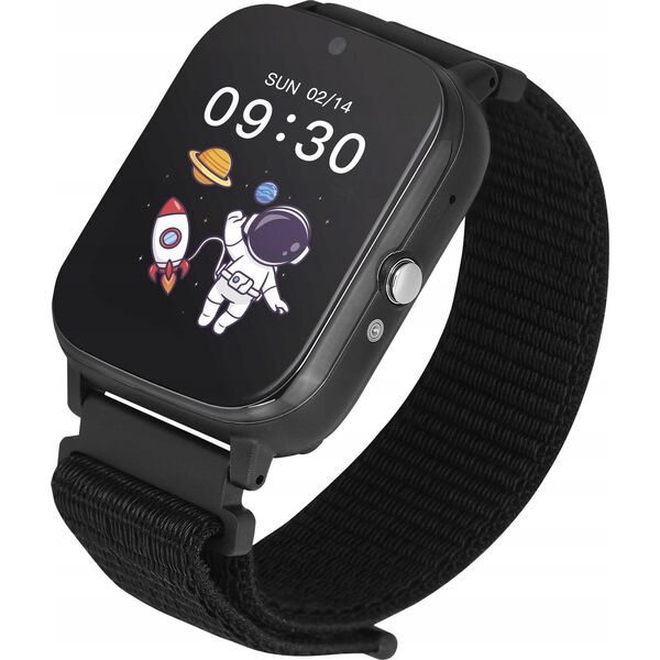 Smartwatch Garett Kids Tech 4G Czarny  (TECH_4G_BLK_VEL)