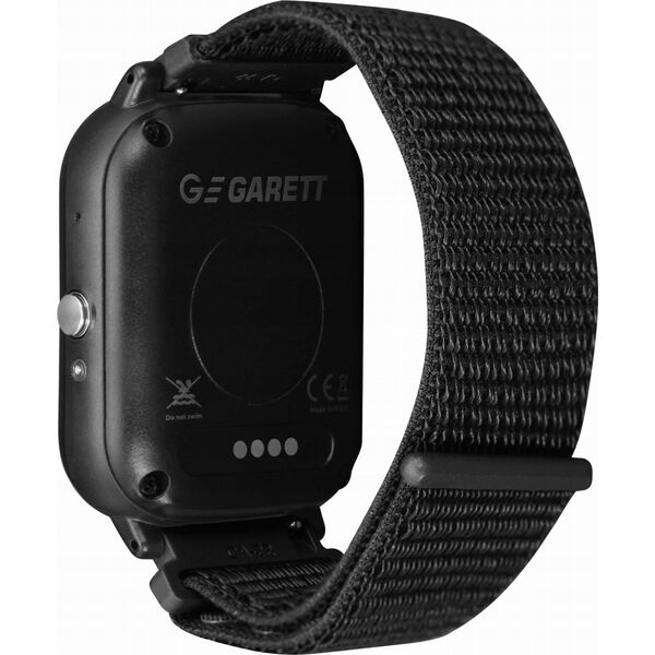Smartwatch Garett Kids Tech 4G Czarny  (TECH_4G_BLK_VEL)
