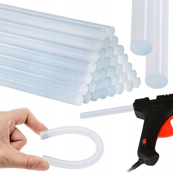 Pistolet do kleju Geko Kleje do pistoletu 11x300mm 1kg (20)