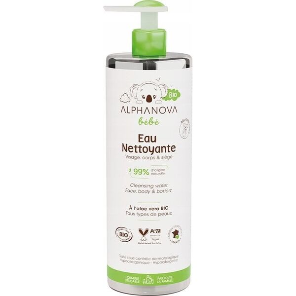 Alphanova Bebe Alphanova Bebe Bio, Φυσικό Μικκυλιακό Νερό για πλύσιμο, 400ml 14205714 3760075073572