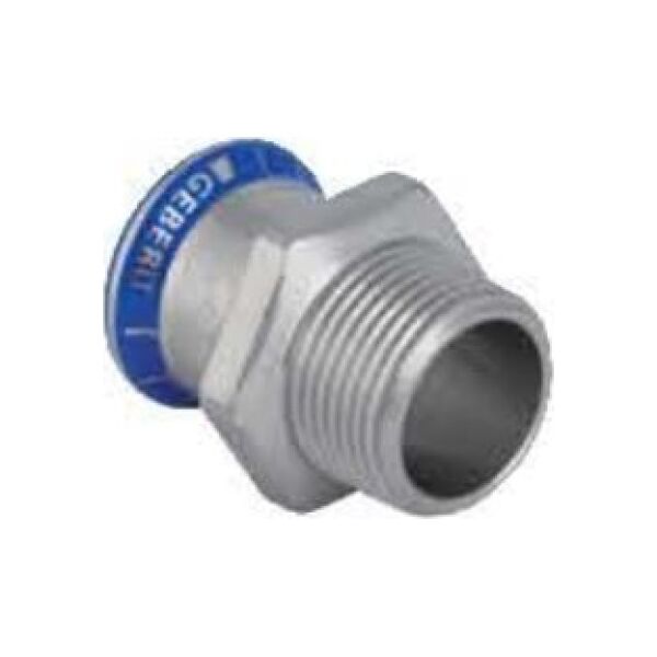 Geberit Złączka Mapress Edelstahl przejściowe z gwintem zewnętrznym 42mm - 31710
