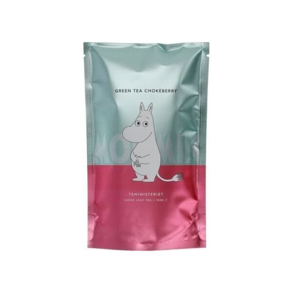 Teministeriet Teministeriet - Moomin Green Tea Chokeberry - Herbata sypana 100g - Opakowanie uzupełniające