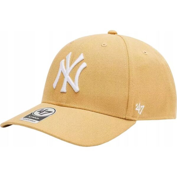 47 Brand 47 Brand New York Yankees MVP Cap B-MVPSP17WBP-LT Żółte One size
