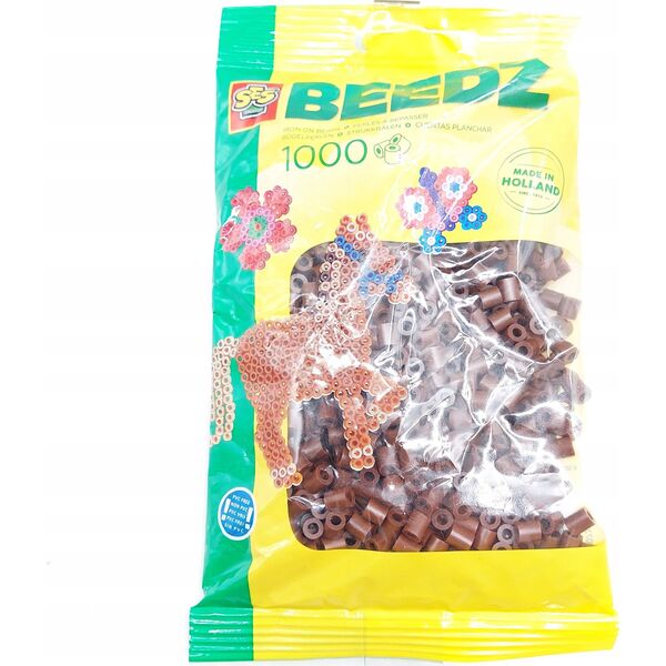 SES SES Koraliki do prasow.1000szt c.brąz 00725 07256
