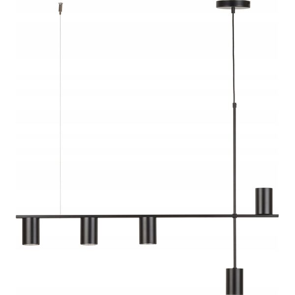 Lampa wisząca Sigma Sigma Vendo 33692 lampa wisząca zwis 5x25W GU10 czarna
