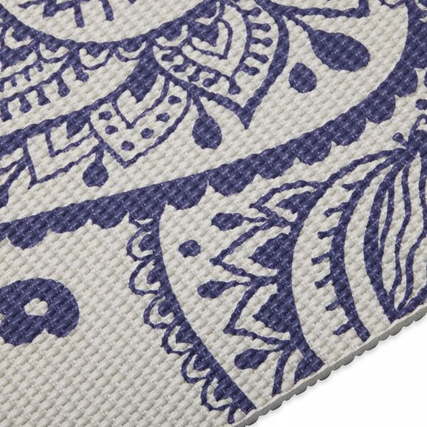 Gaiam GAIAM YOGA MAT SUSTAINED GREY SUNDIAL FLOWER 5MM 65732 14224604 18713657329