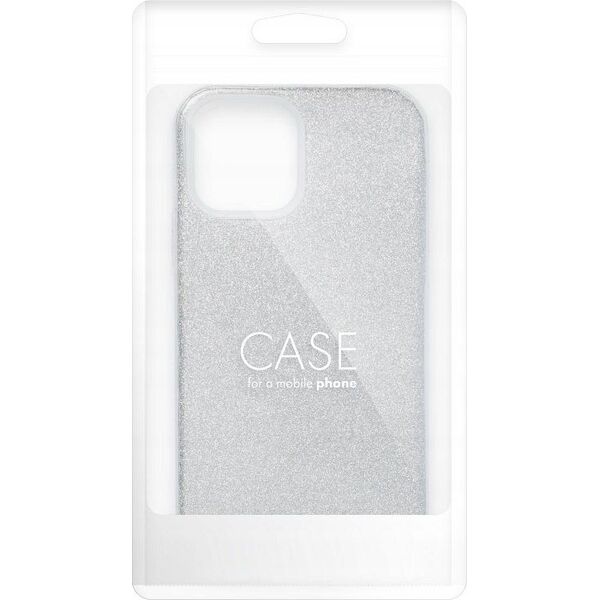 OEM Futerał SHINING do SAMSUNG S24 FE srebrny