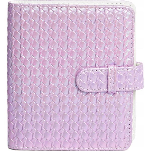 LoveInstant Zestaw 2w1 Futerał Etui Case Do Fuji Instax Mini 12 + Album Na 64 Zdjęcia / Fioletowy