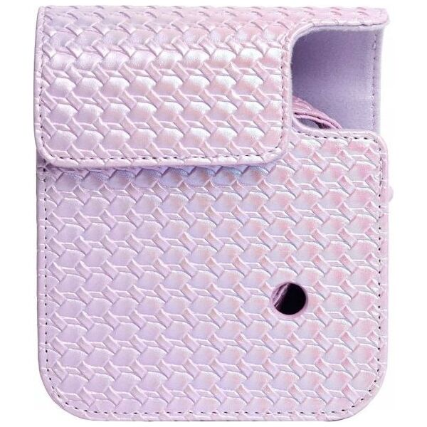 LoveInstant Zestaw 2w1 Futerał Etui Case Do Fuji Instax Mini 12 + Album Na 64 Zdjęcia / Fioletowy