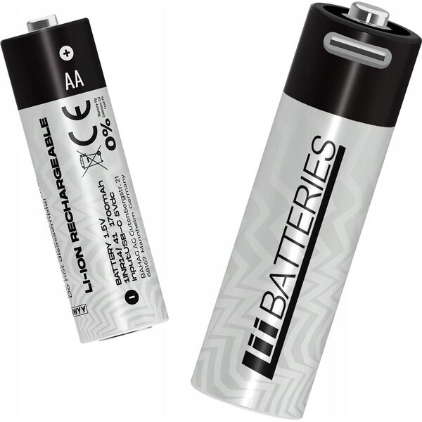 LiiBateries LIIBATTERIES AKUMULATORY LI-ON TYPU AA 4szt