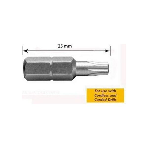 Dewalt końcówki wkrętarskie Torx 25mm T20 (DT7255-QZ)