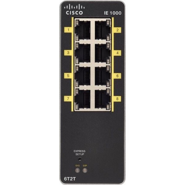 Switch Cisco IE-1000-6T2T-LM