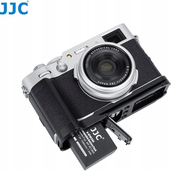 JJC Uchwyt Szyna Klatka Video Grip Holder 1/4"" Do Fuji Fujifilm X100vi X100 Vi / Hg-x100vi Black