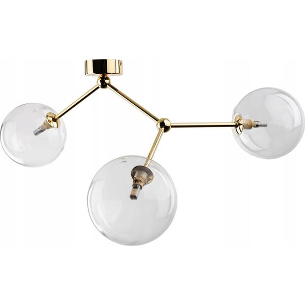 Lampa sufitowa TK Lighting TK Lighting Fairy 10069 plafon lampa sufitowa 3x6W G9 złoty/transparentny