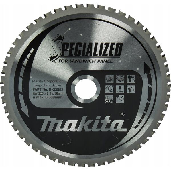 ΔΙΚΥΛΙΚΟ ΠΡΙΟΝΙ Makita MAKITA 235x30x50z ΕΙΔΙΚΟΙ ΠΑΝΕΛ ΣΑΝΤΟΥΙΤΣ 14091504 88381422475