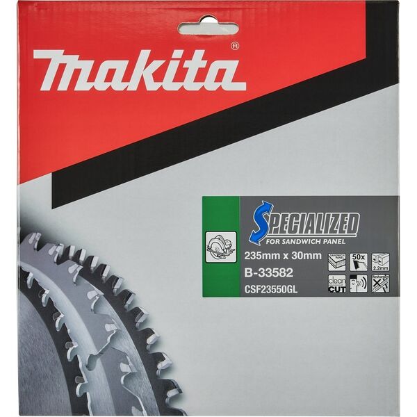 ΔΙΚΥΛΙΚΟ ΠΡΙΟΝΙ Makita MAKITA 235x30x50z ΕΙΔΙΚΟΙ ΠΑΝΕΛ ΣΑΝΤΟΥΙΤΣ 14091504 88381422475