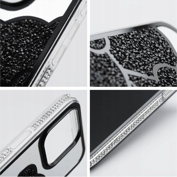 OEM Futerał TEDDY BEAR do IPHONE 15 Pro Max czarny