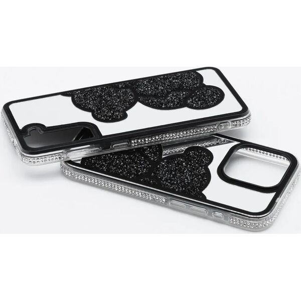 OEM Futerał TEDDY BEAR do IPHONE 15 Pro Max czarny