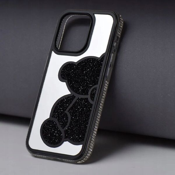 OEM Futerał TEDDY BEAR do IPHONE 15 Pro Max czarny