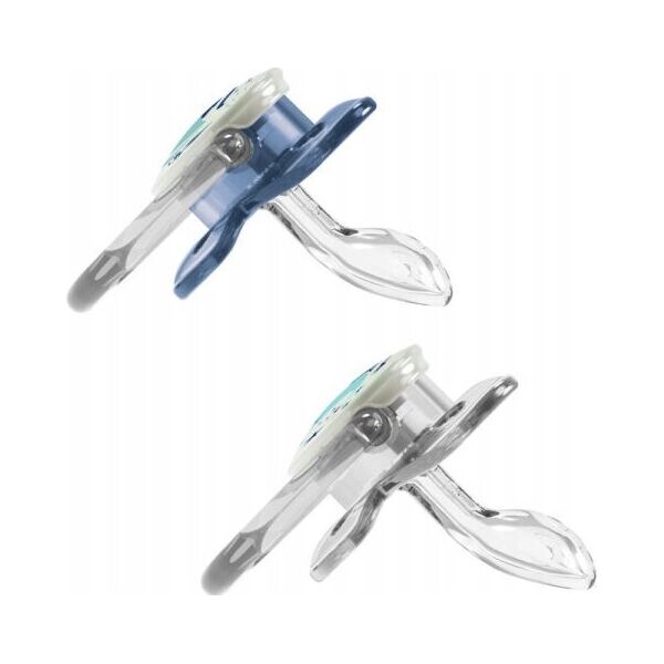 Dr Browns PV22008 PREVENT ΟΡΘΟΔΟΝΤΙΚΗ πιπίλα BLUE LUMINOUS 6-18 2-PACK 14266235 72239325285