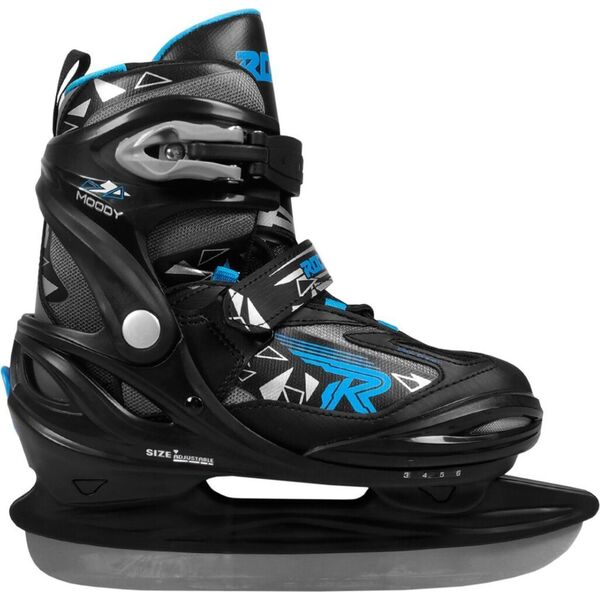 Roces Łyżwy Roces Moody Ice 3.0 Boy czarno-niebieskie 450710 00001 36-40