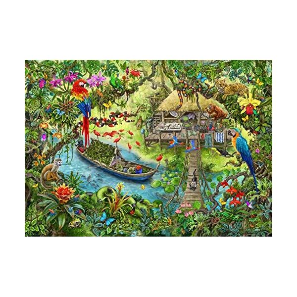 Ravensburger Puzzle Wyprawa do dżungli (12924)