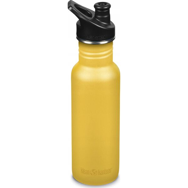 Klean Kanteen Kanteen Classic Narrow (Sport Cap), 532ml/18oz, Old Gold